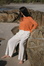 Load image into Gallery viewer, Olivia Linen Pants - Oatmeal
