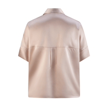 Load image into Gallery viewer, Toni Silk Shirt - Crystal Pink