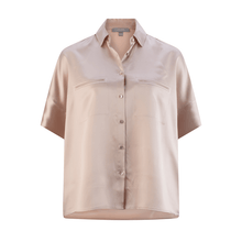 Load image into Gallery viewer, Toni Silk Shirt - Crystal Pink