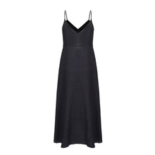 Load image into Gallery viewer, Zoe Linen Dress - Navy