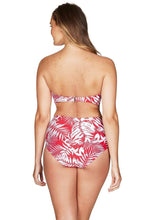 Load image into Gallery viewer, E-Cup Bandeau Swim Top | Red