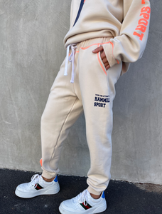 Sporty Track Pant - Natural