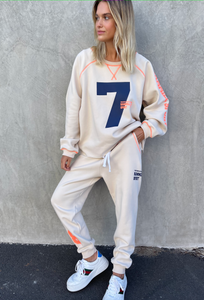 Sporty Track Pant - Natural