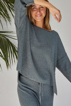 Load image into Gallery viewer, Retreat Cotton Twist Pullover - Mineral Combo