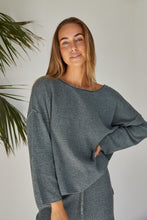 Load image into Gallery viewer, Retreat Cotton Twist Pullover - Mineral Combo