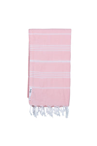 Knotty Original Turkish Towel | Peony Pink
