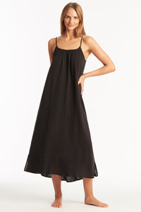 Sunset Sun Dress - Black