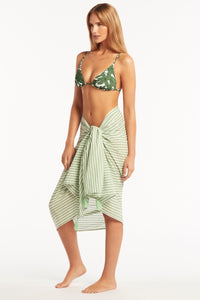 Sails Sarong - Light Olive