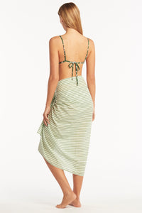 Sails Sarong - Light Olive