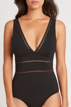 Load image into Gallery viewer, Essentials Spliced One Piece - Black