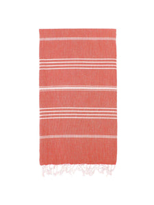 Knotty Original Turkish Towel  - Tuscan Red