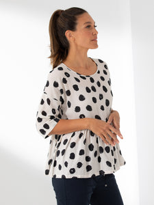 Elbow Gauzy Spot Shirt