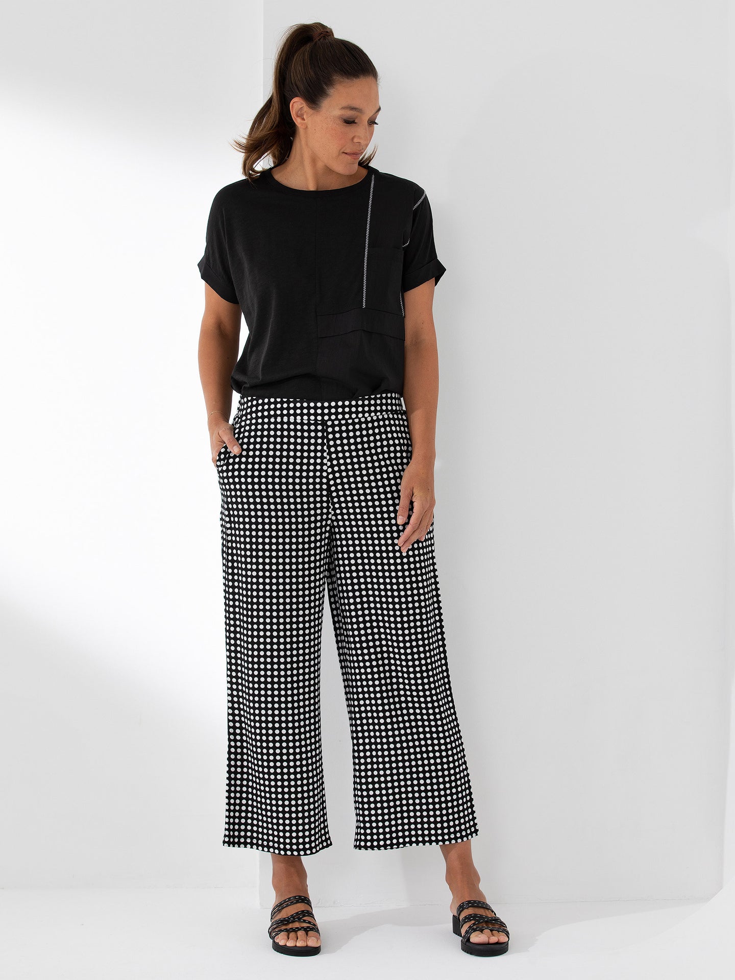 Relaxed Spot Pant