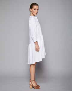 bid dress - porcelain