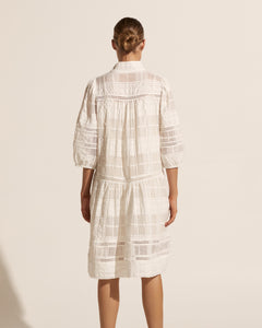 elixir dress - porcelain