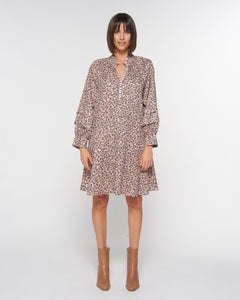haze dress - leopard