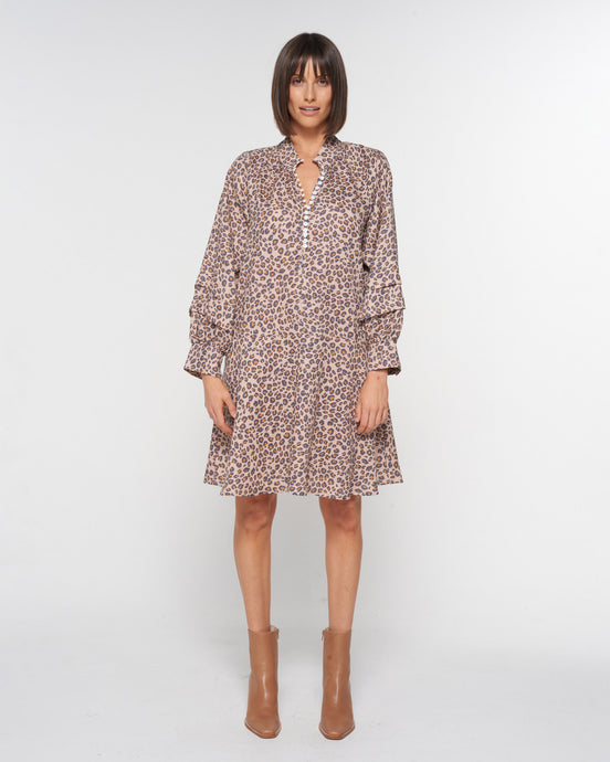 haze dress - leopard