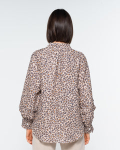 whisk top - leopard
